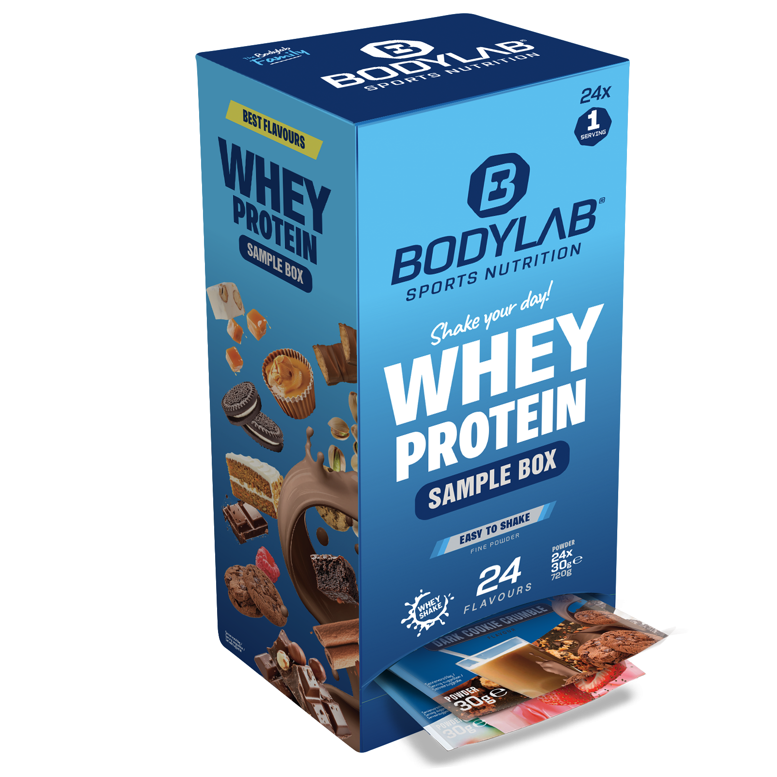 BODYLAB Whey Protein Adventskalender (24x30g)