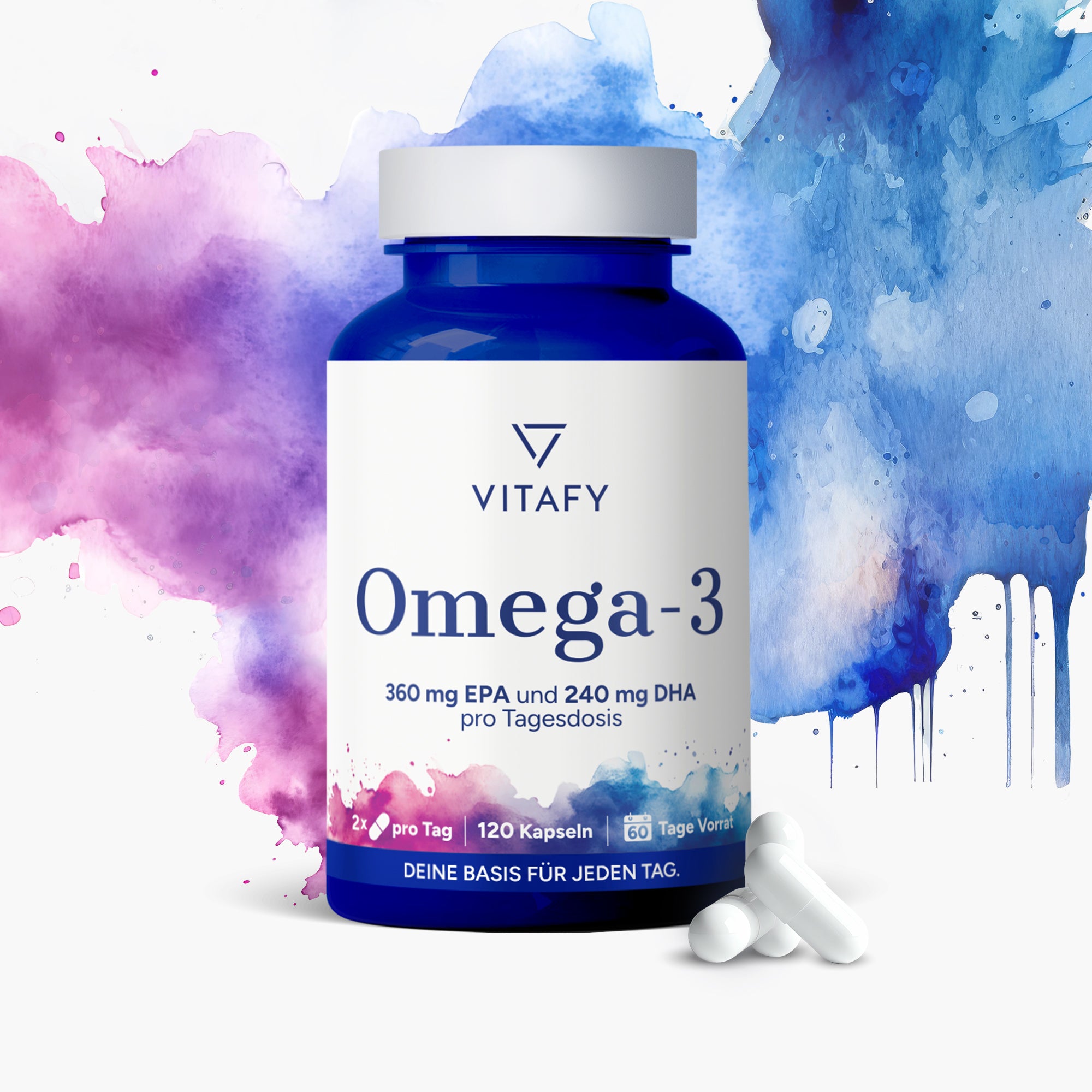 Omega-3-Fischöl (120 Kapseln)