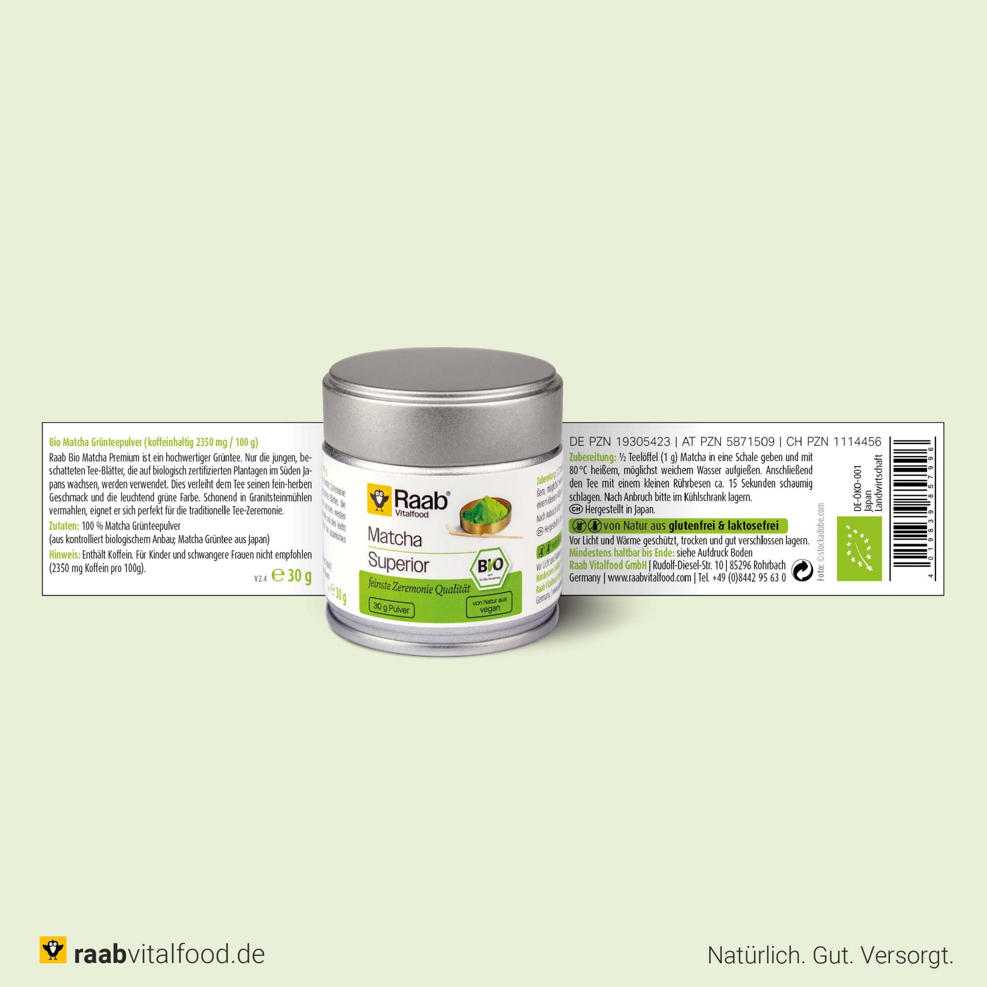 Bio Matcha Premium Pulver (30g)