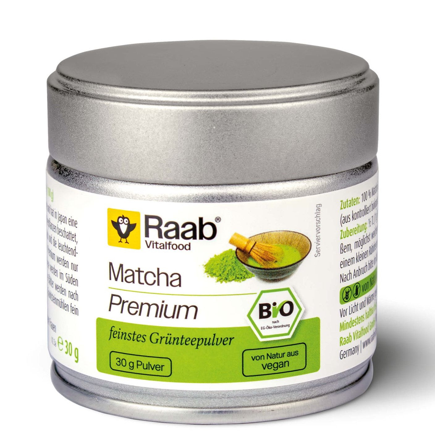 Bio Matcha Premium Pulver (30g)