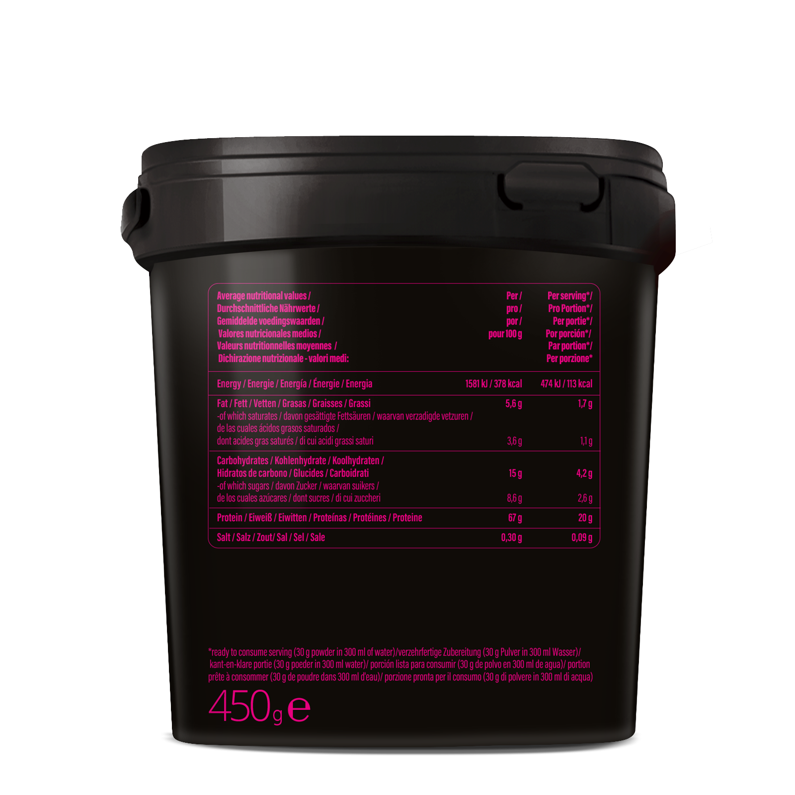 Protein Matcha - 450g - Raspberry