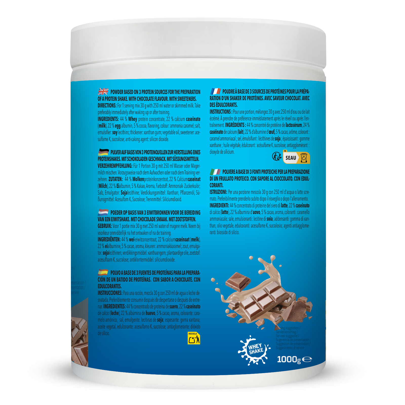 3K-Protein (1000g) Classic Chocolate