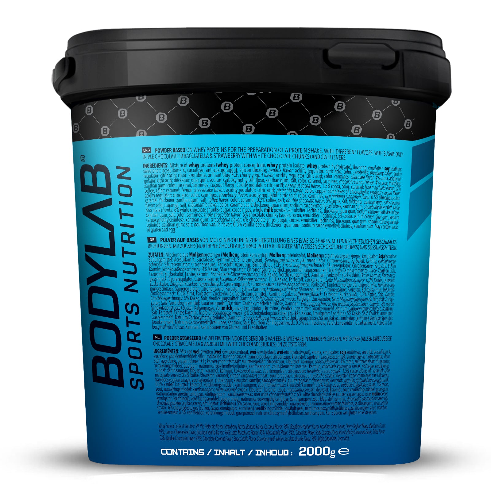 Whey Protein (2000g) Bourbon Vanilla