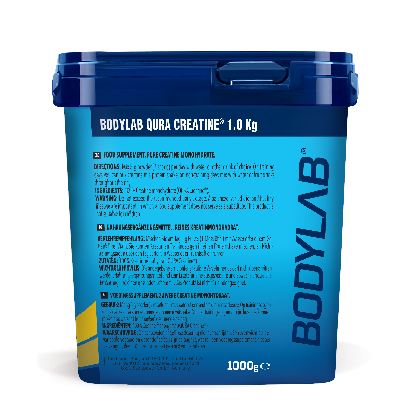 QURA Creatine™ Monohydrate (1000g)