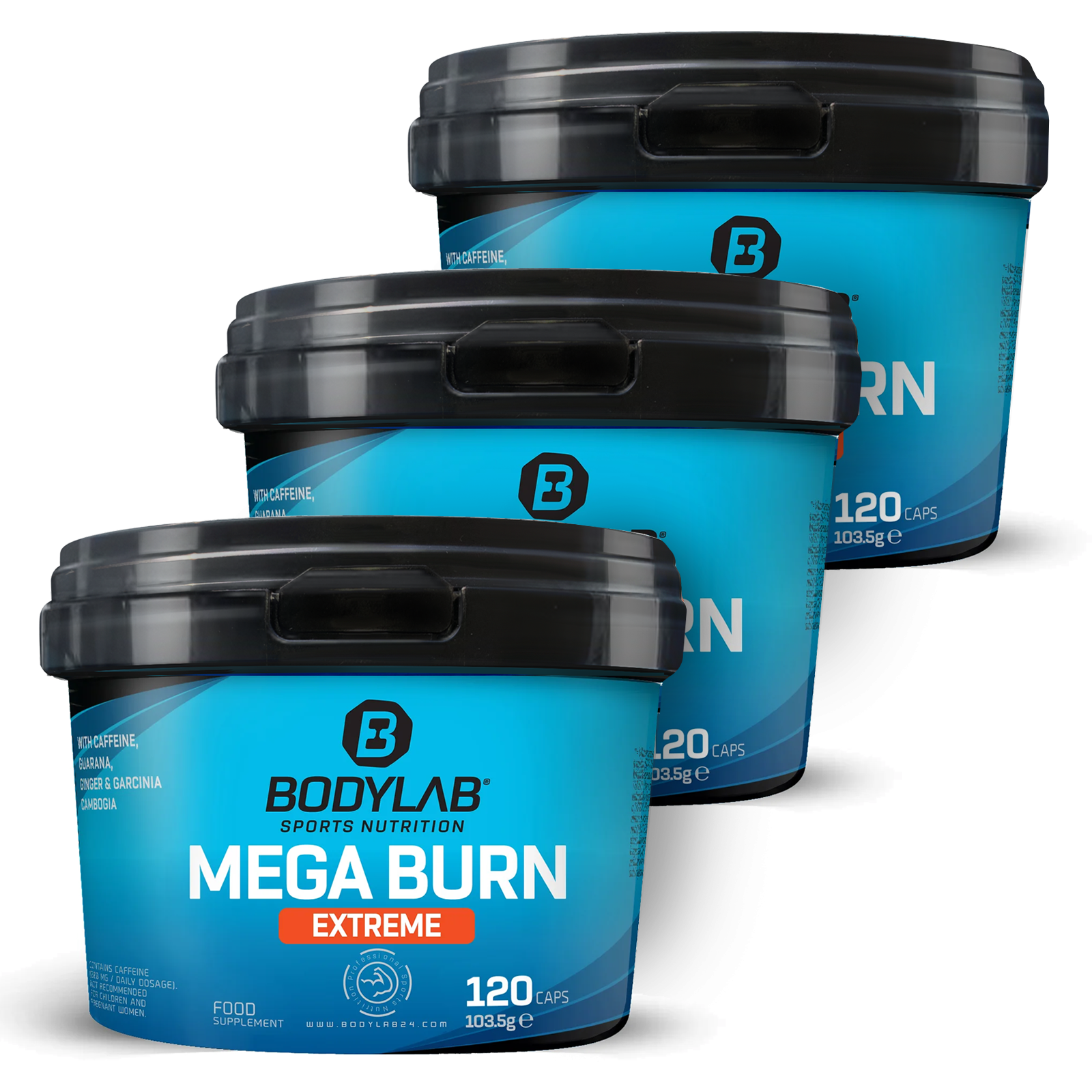 3 x Mega Burn Extreme (je 120 Kapseln)