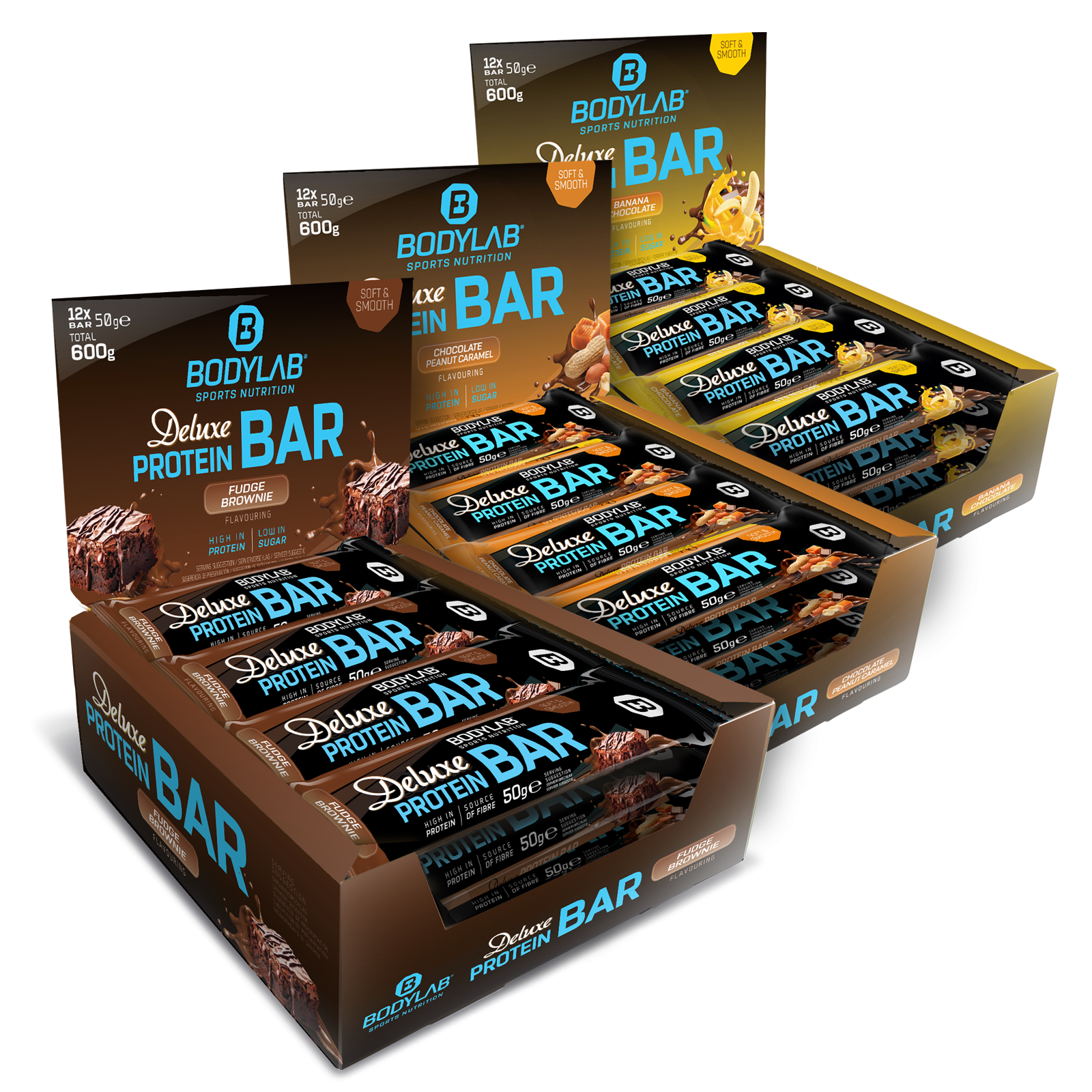 3 x Deluxe Protein Bar (je 12x50g)