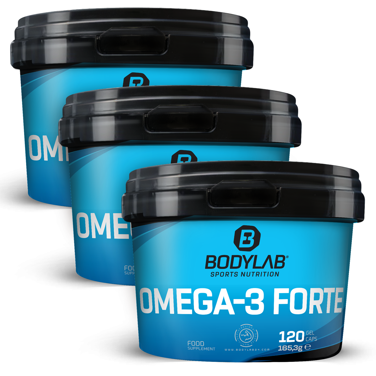 3 x Omega-3 Forte (3 x 120 Kapseln)