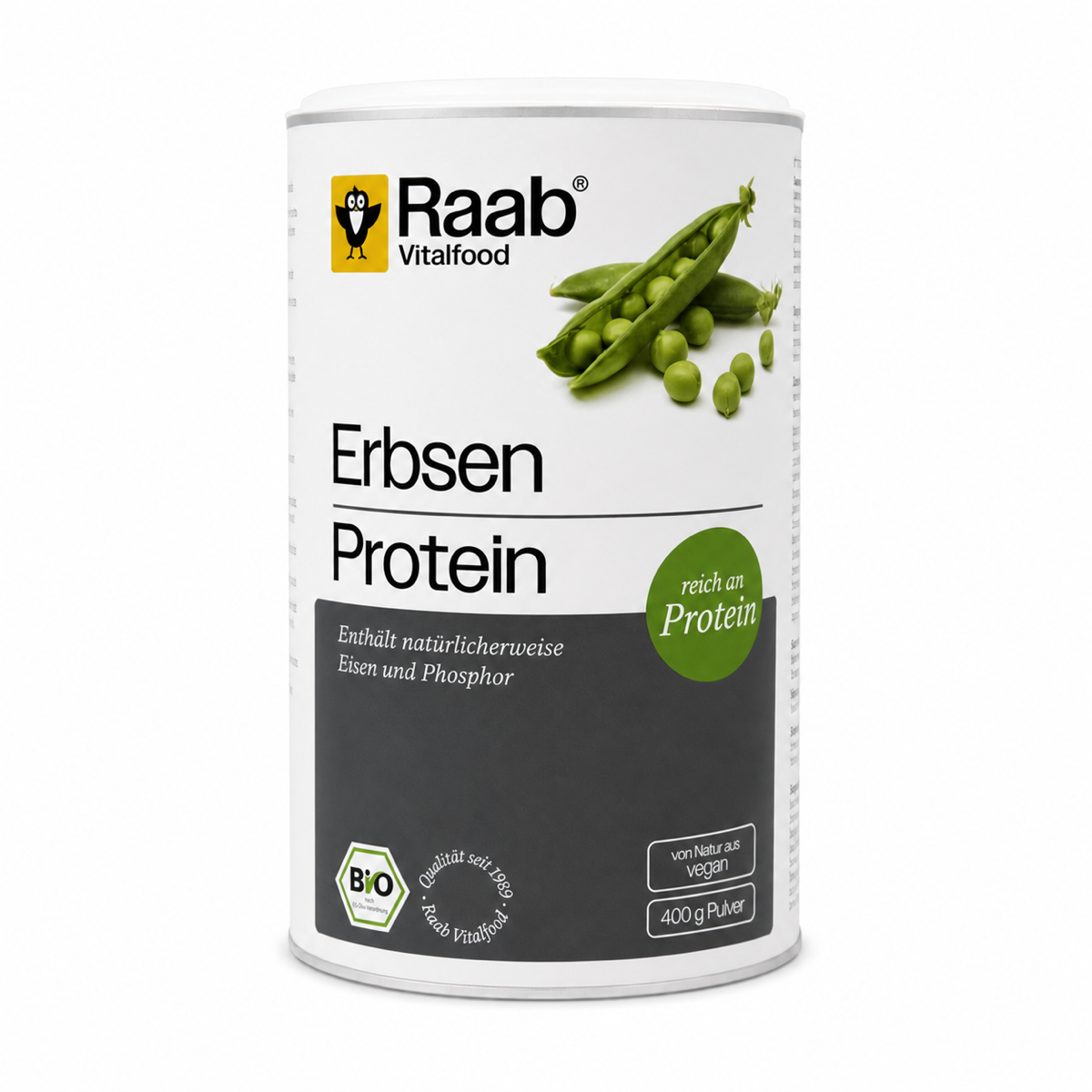 Bio Erbsenprotein Pulver (400g)