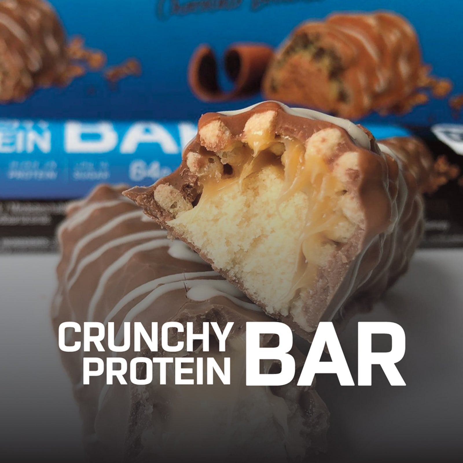 3 x Crunchy Protein Bar (je 12x64g)