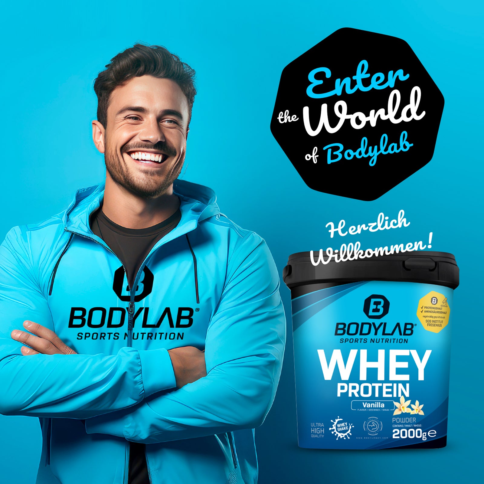 3 x Whey Protein (2000g)