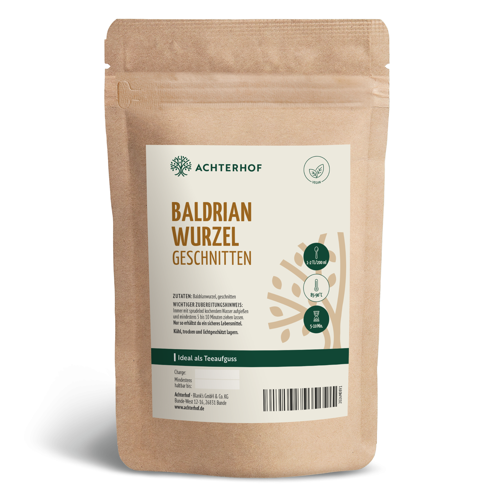Baldrianwurzel geschnitten (100g)