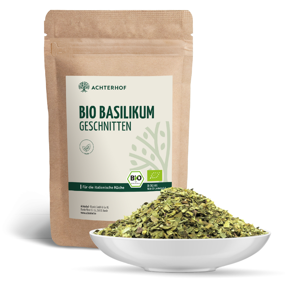 Basilikum geschnitten Bio (100g)