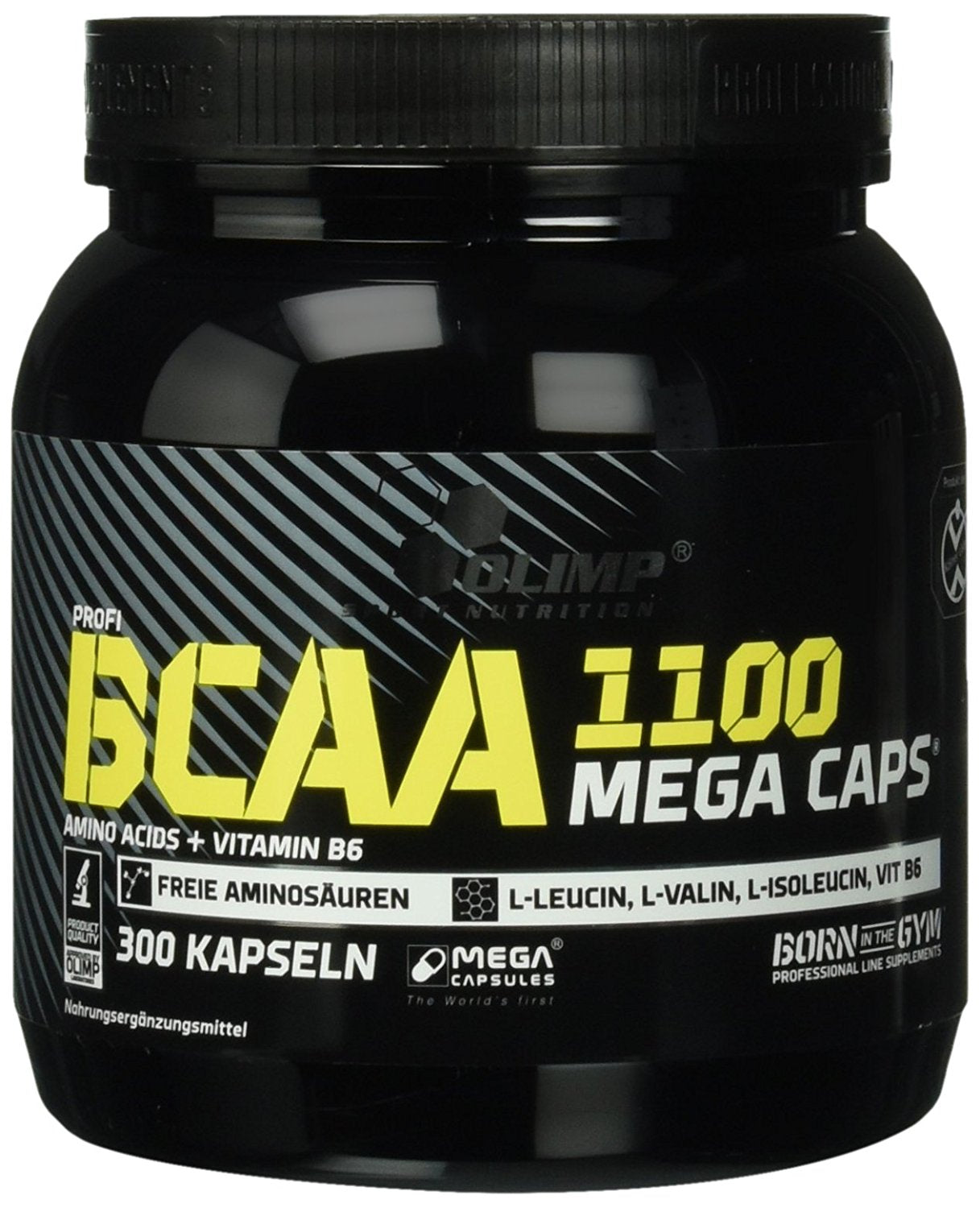 BCAA Mega Caps 1100 (300 Kapseln)