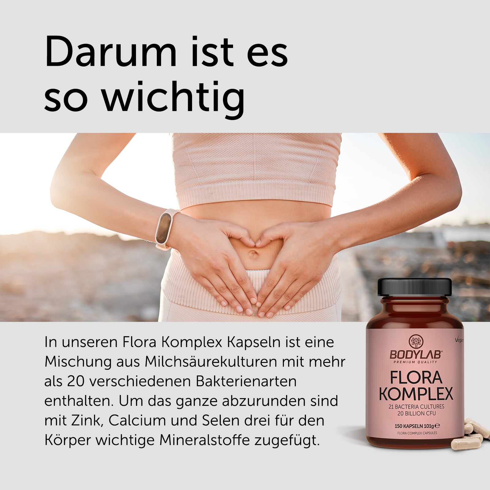 3 x Flora Complex / Komplex (3 x 150 Kapseln)