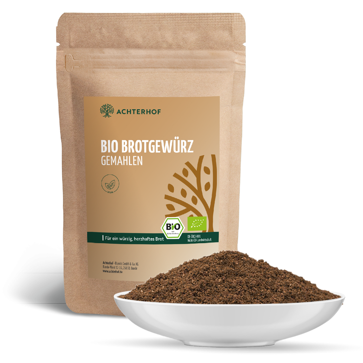 Brotgewürz gemahlen Bio (100g)