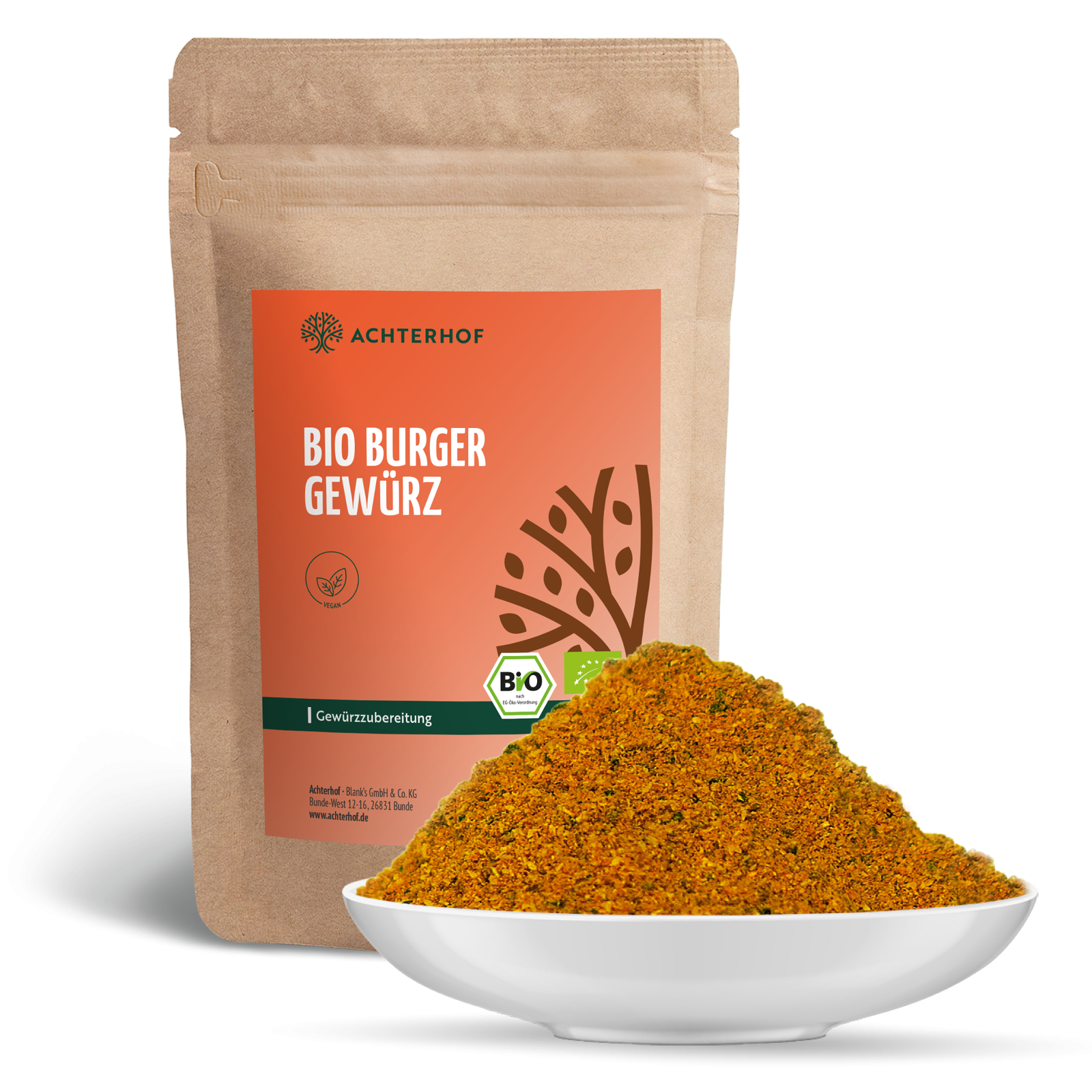 Burger Gewürzzubereitung Bio (100g)
