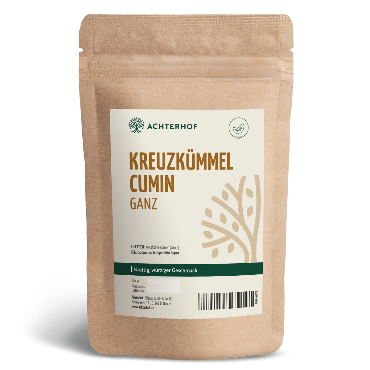 Kreuzkümmel Cumin ganz (500g)