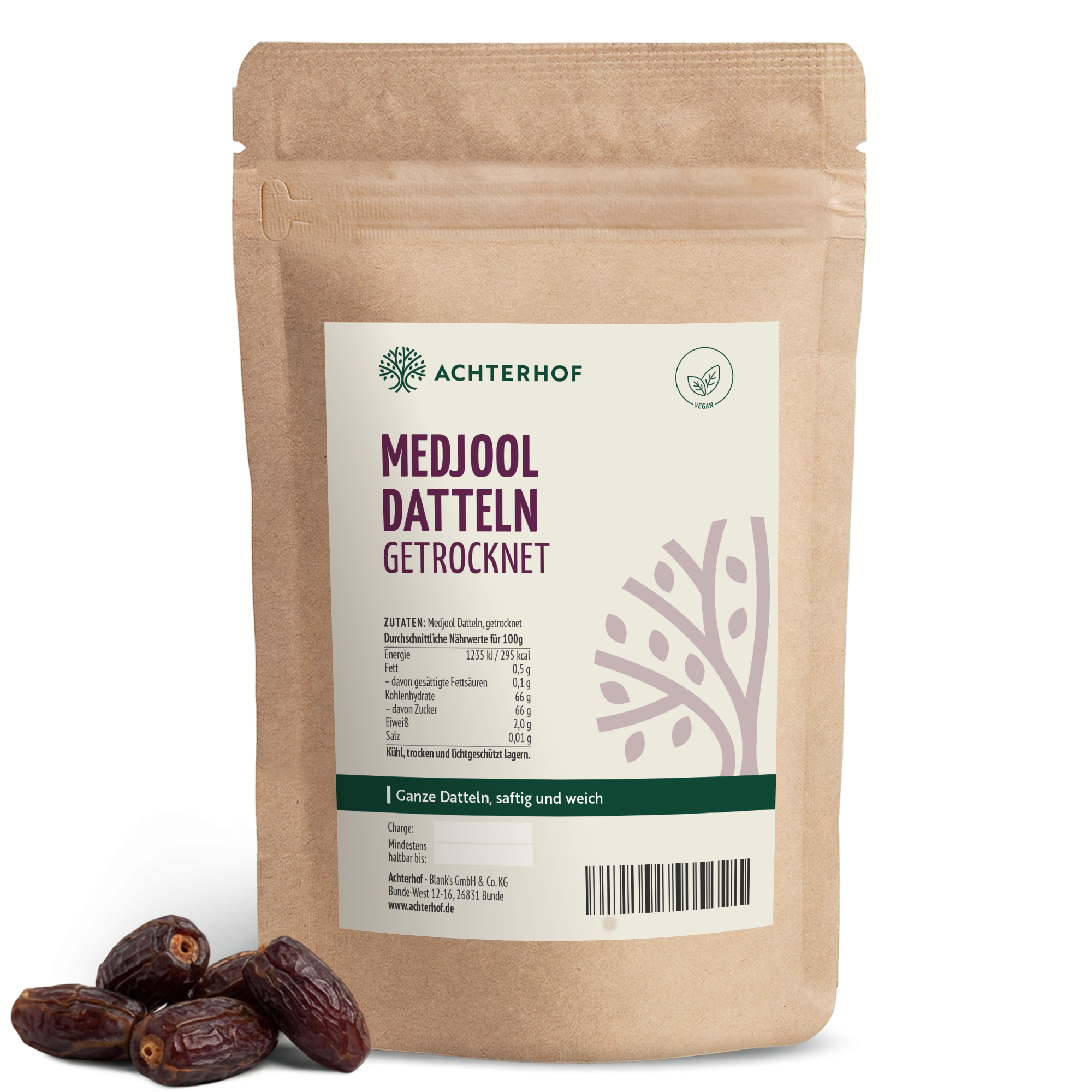 Medjool Datteln getrocknet (500g)