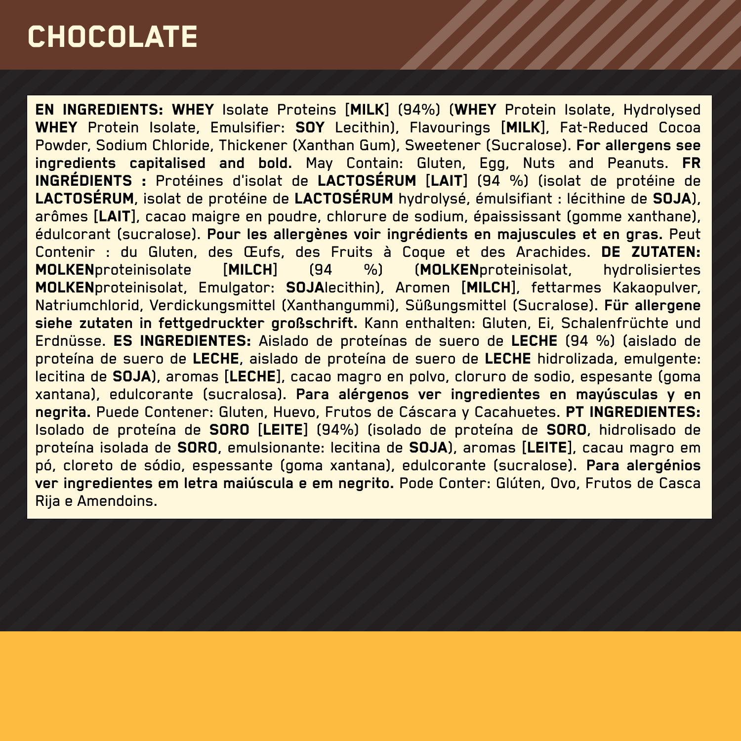 #Geschmack_Chocolate