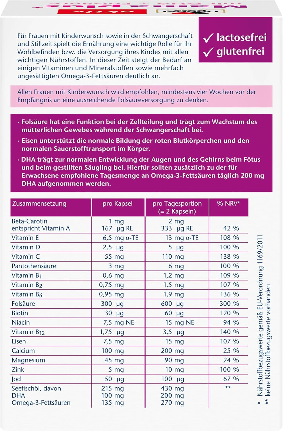 Mama plus+ (120 Kapseln)