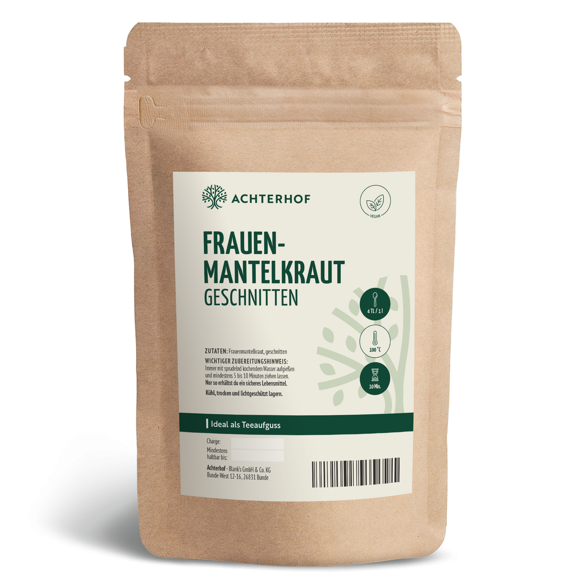 Frauenmantelkraut geschnitten (500g)