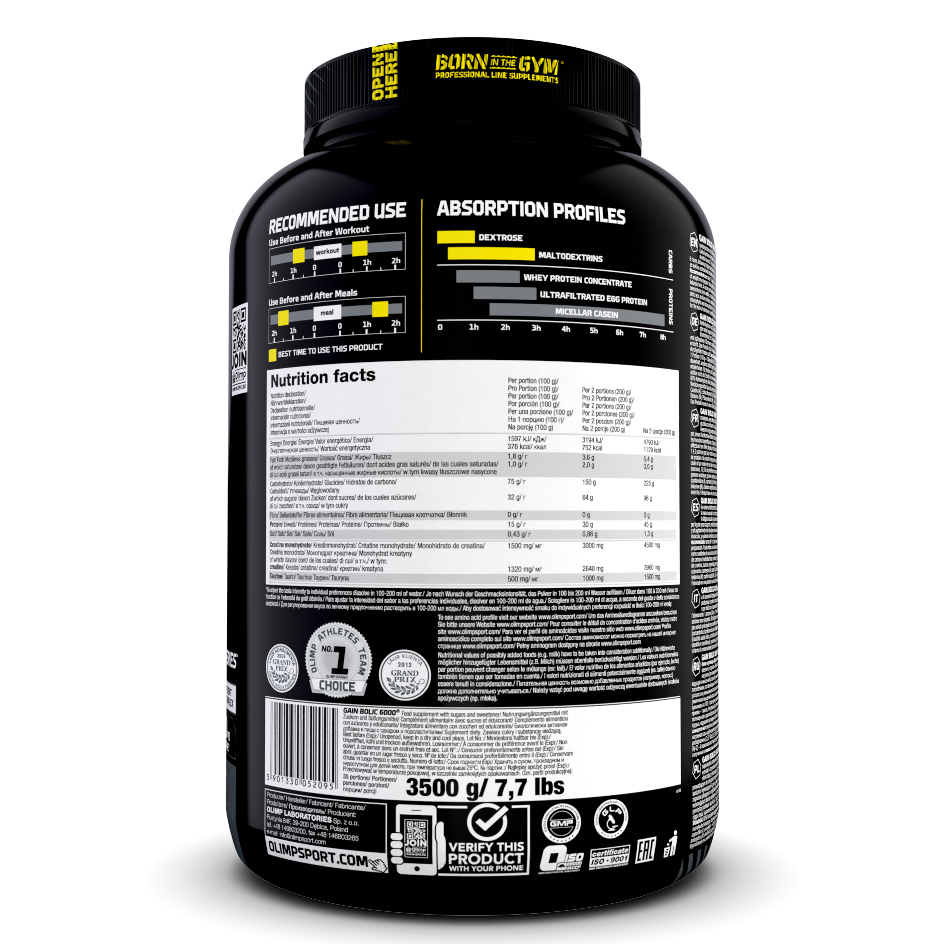 Gain Bolic 6000 (3500g) Erdbeere