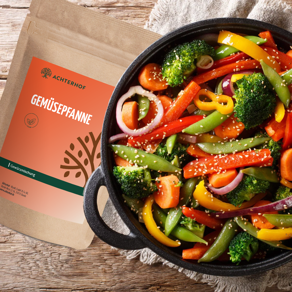 Gemüsepfanne Gewürzmischung (100g)