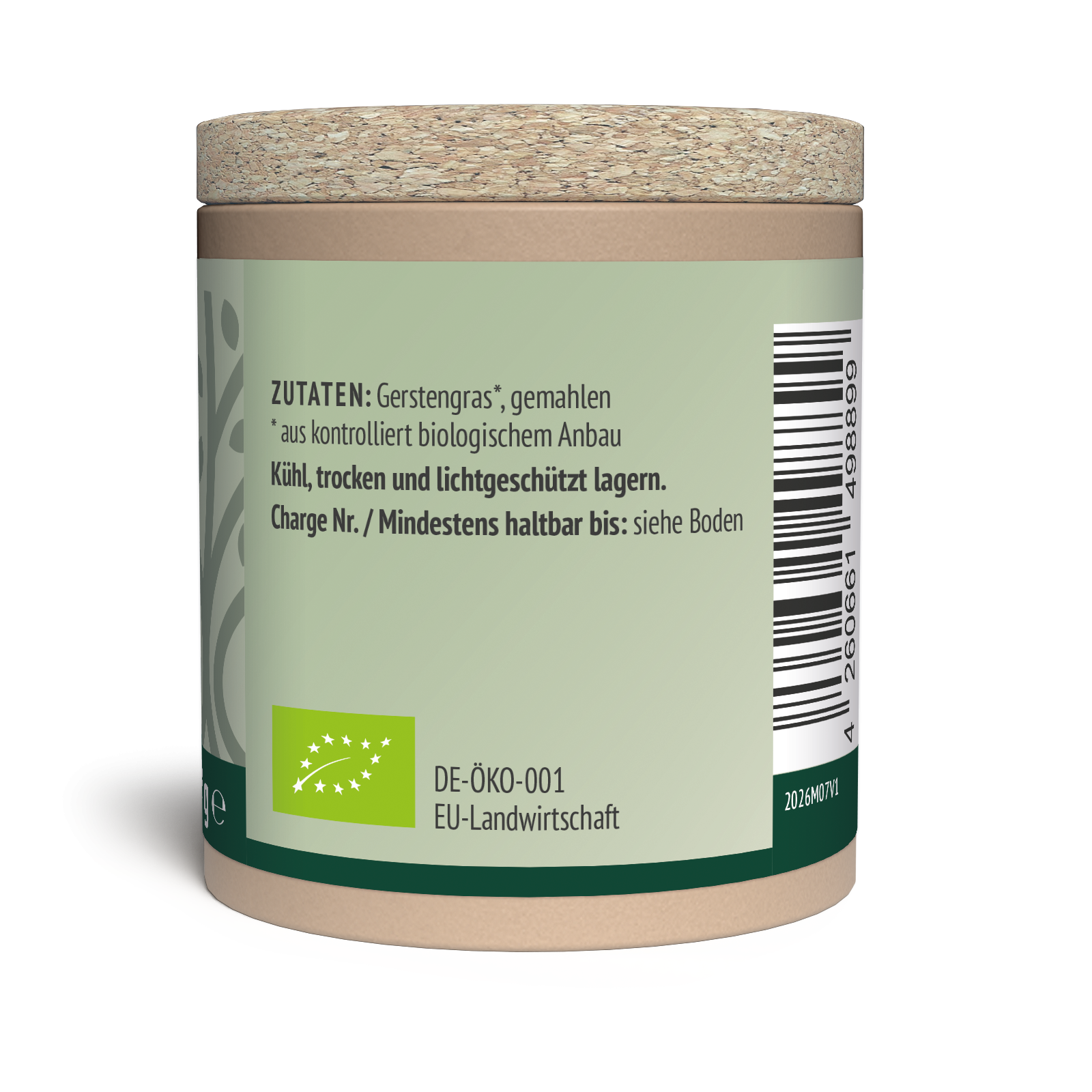 Bio Gerstengras Pulver (40g)
