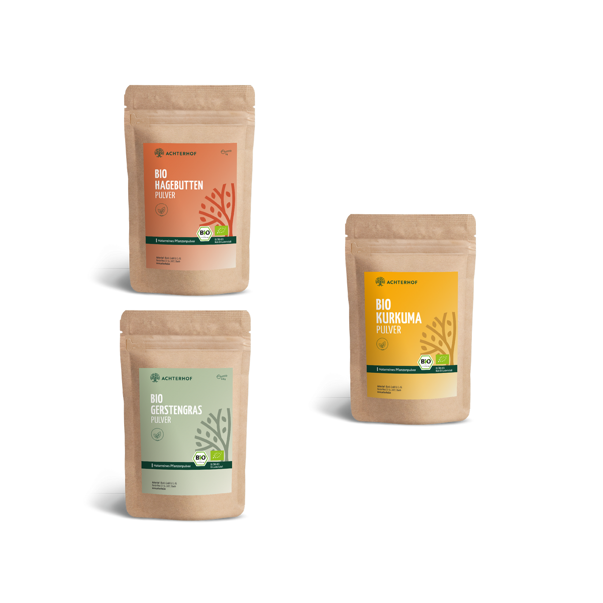 Goldene Milch Mischung 3er Bio Set – Maxi