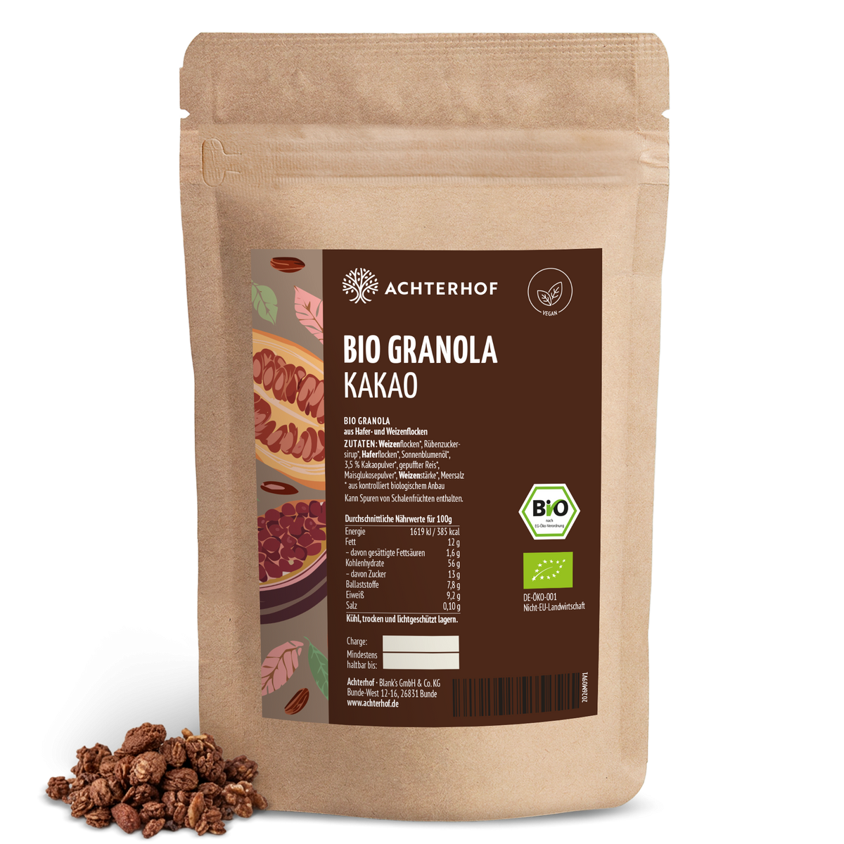 Bio Granola Kakao (1000g)