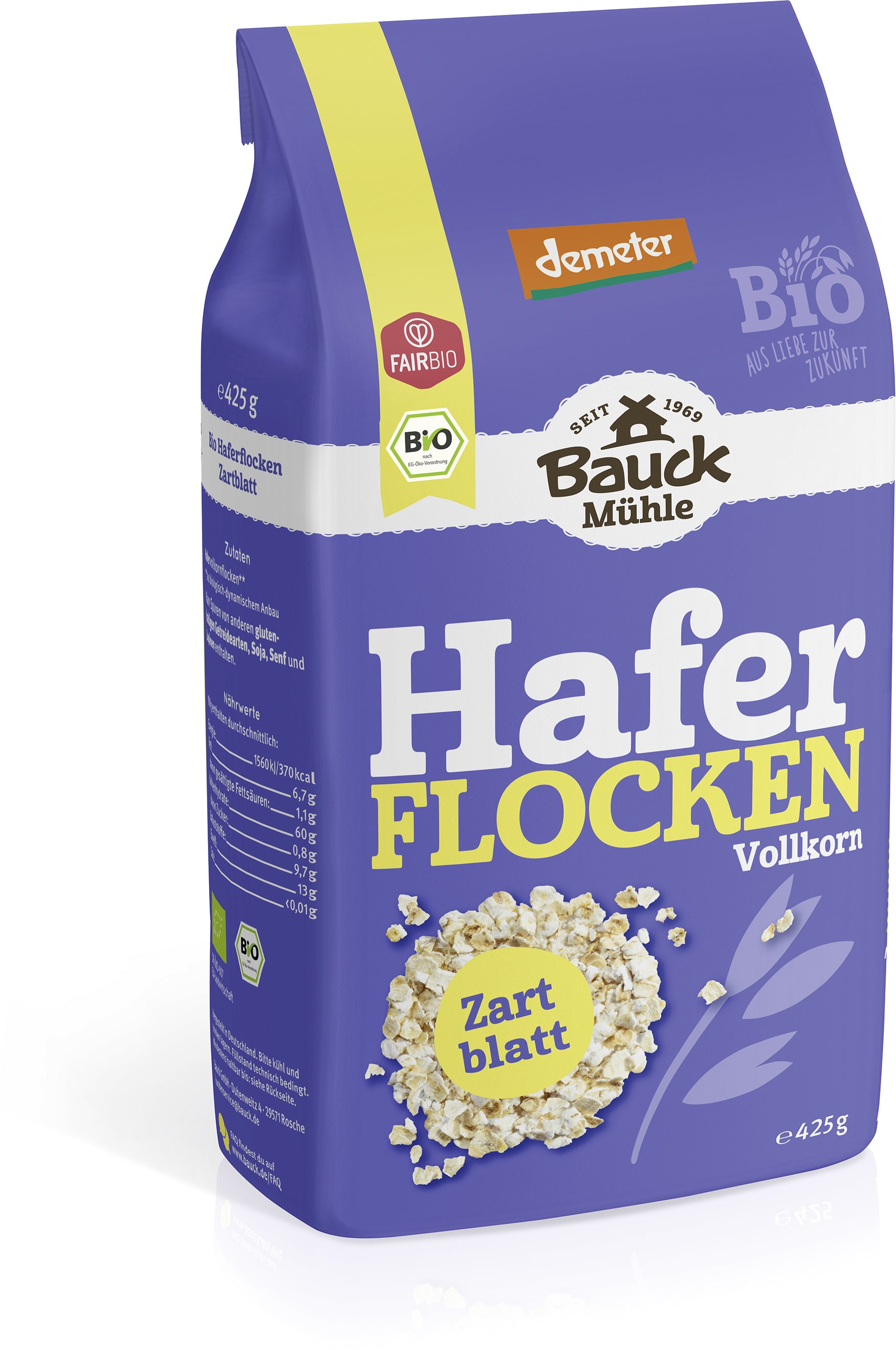 Haferflocken Zartblatt bio (425g)