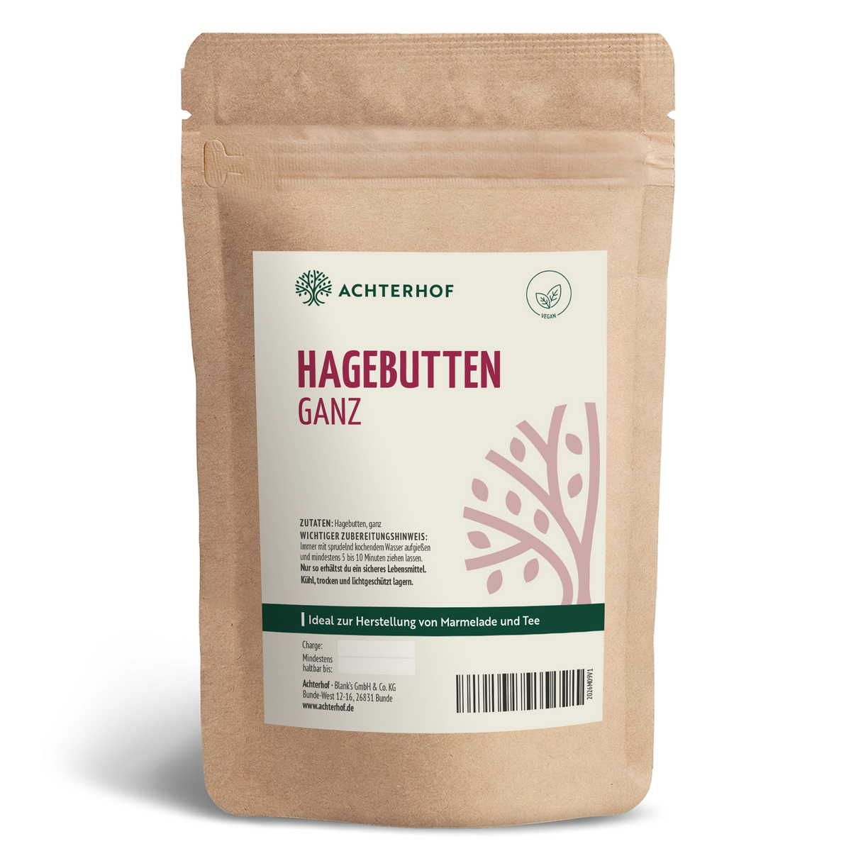Hagebutten ganz (5000g)