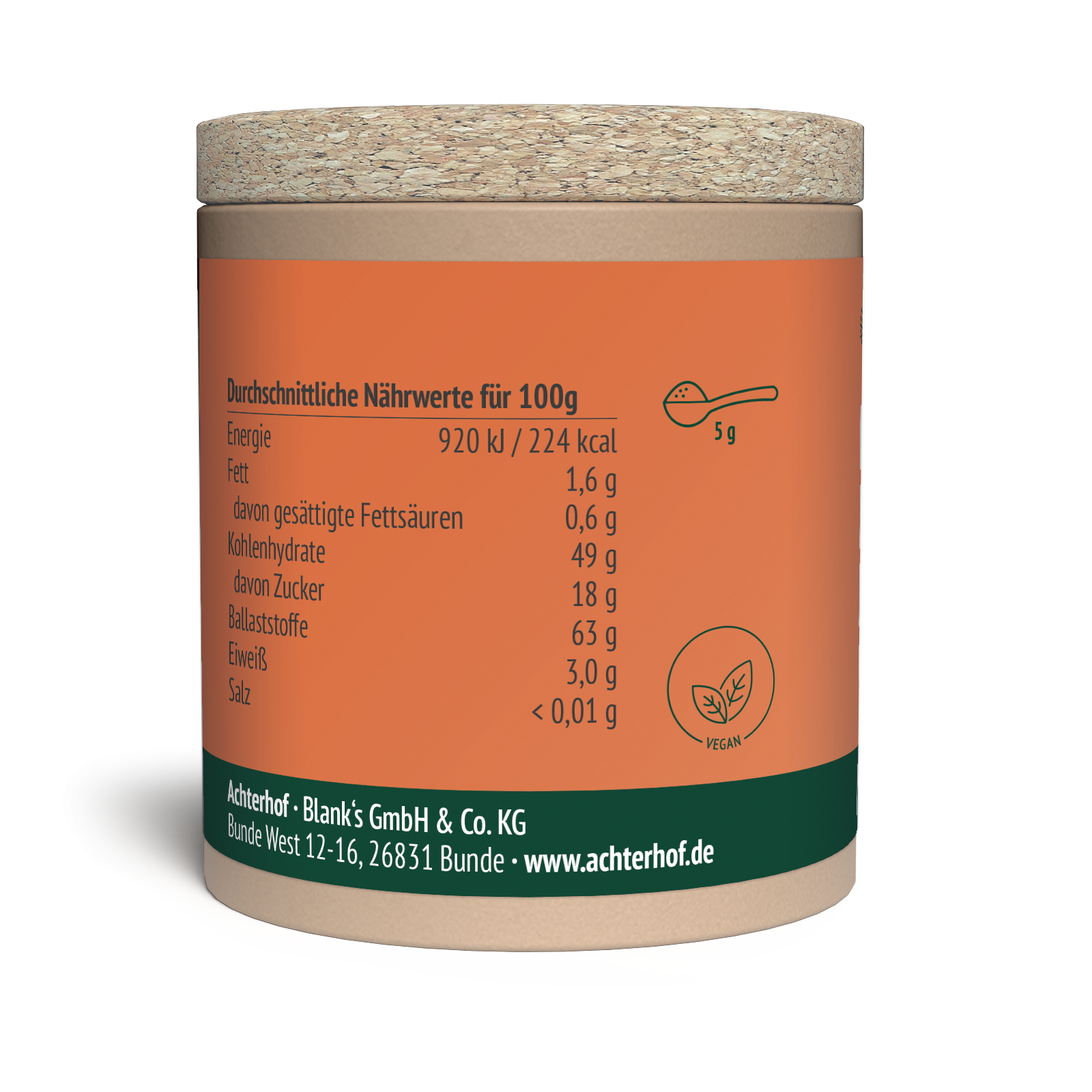 Bio Hagebutten Pulver (50g)