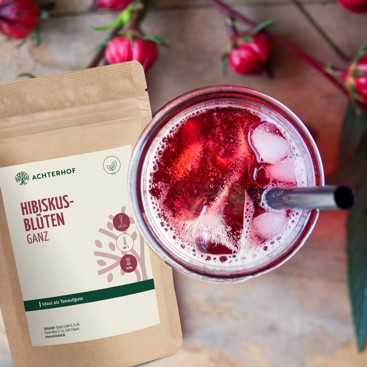 Hibiskusblüten ganz (250g)