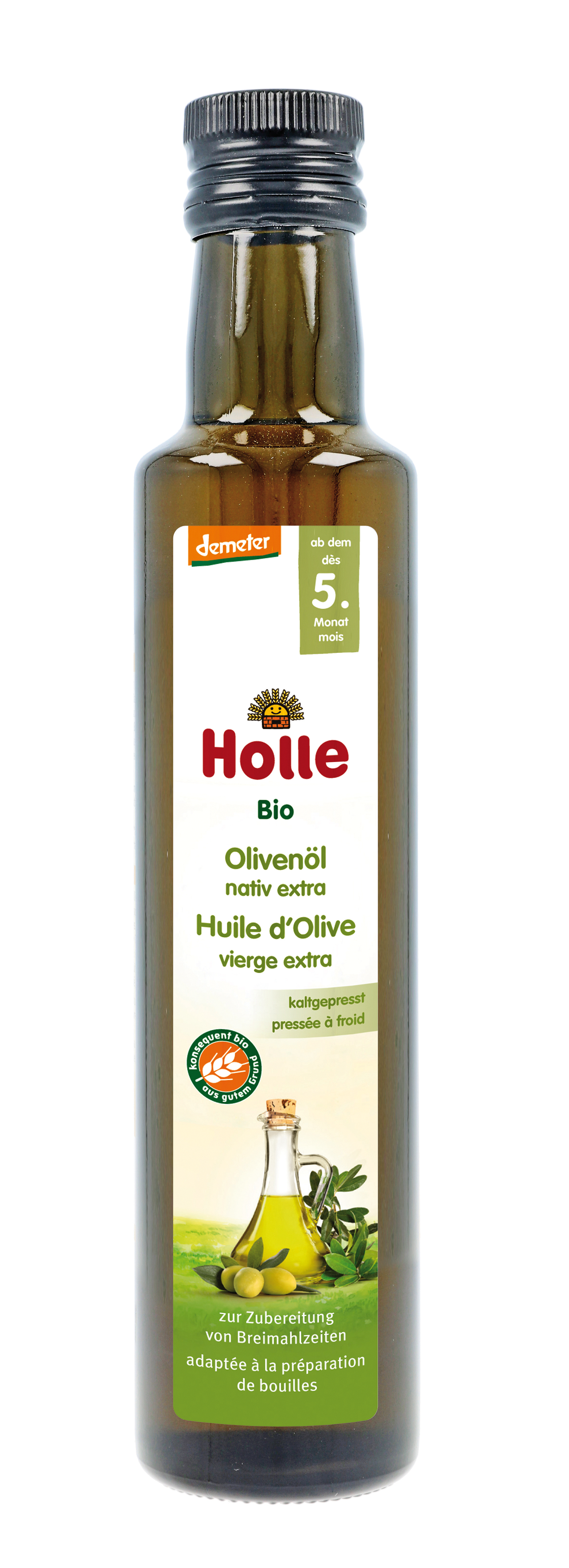 Bio-Olivenöl nativ extra ab dem 5. Monat (250ml)