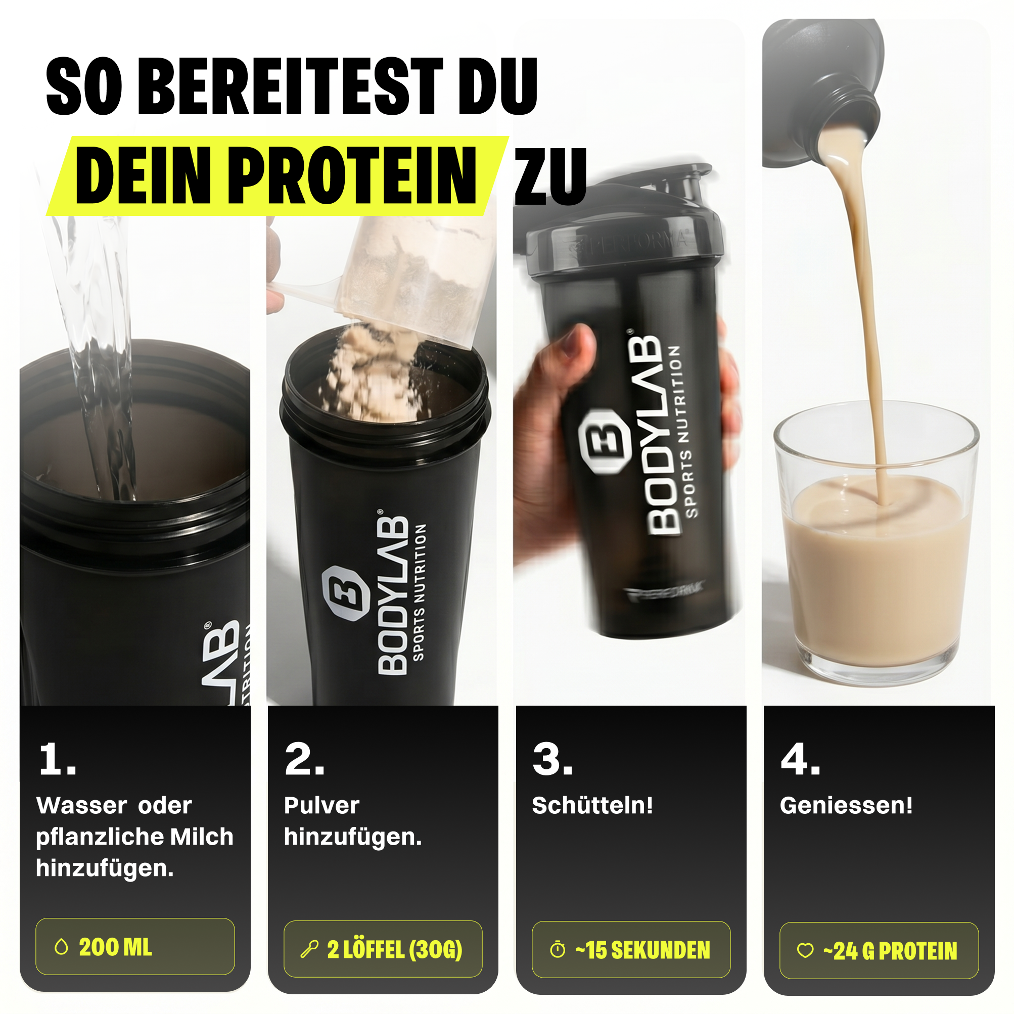 3 x Vegan Protein (1000g)