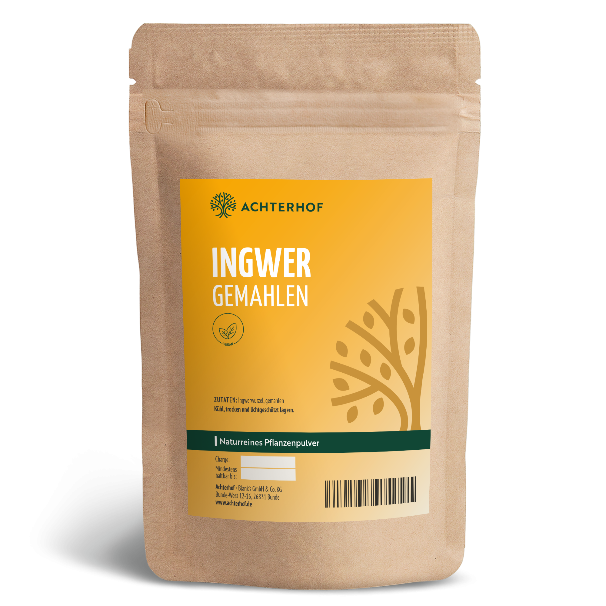Ingwer gemahlen (250g)