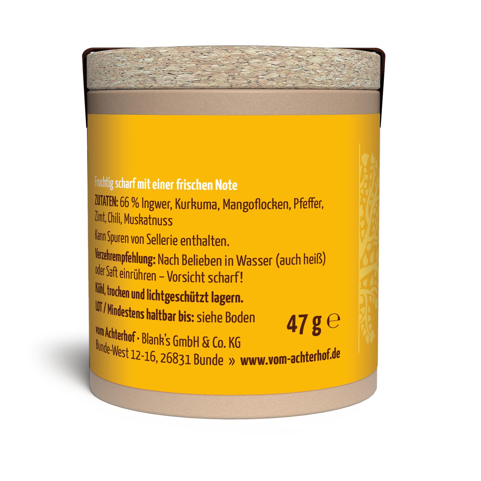 Ingwer Shot Gewürzmischung (47g)