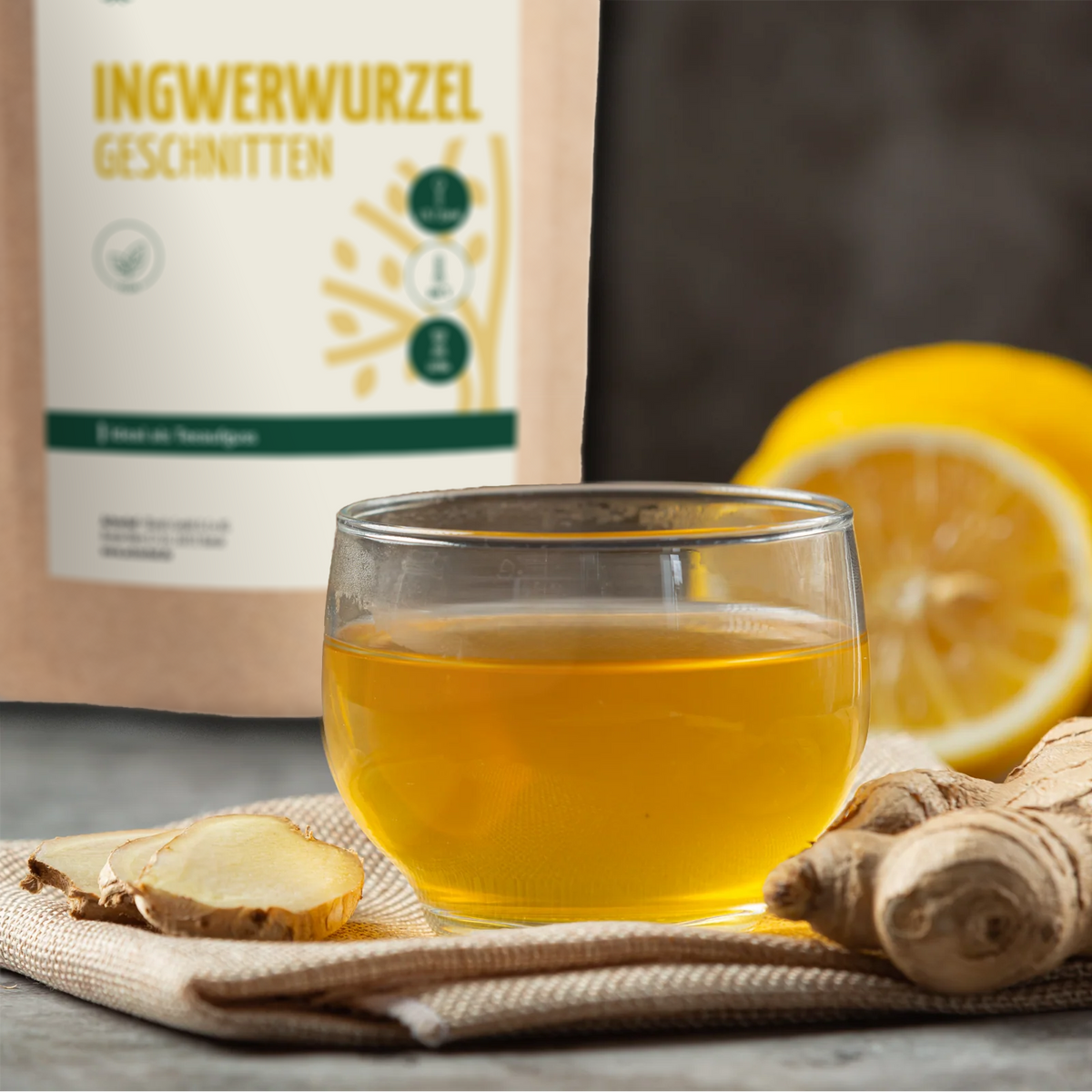Ingwerwurzel geschnitten (1000g)