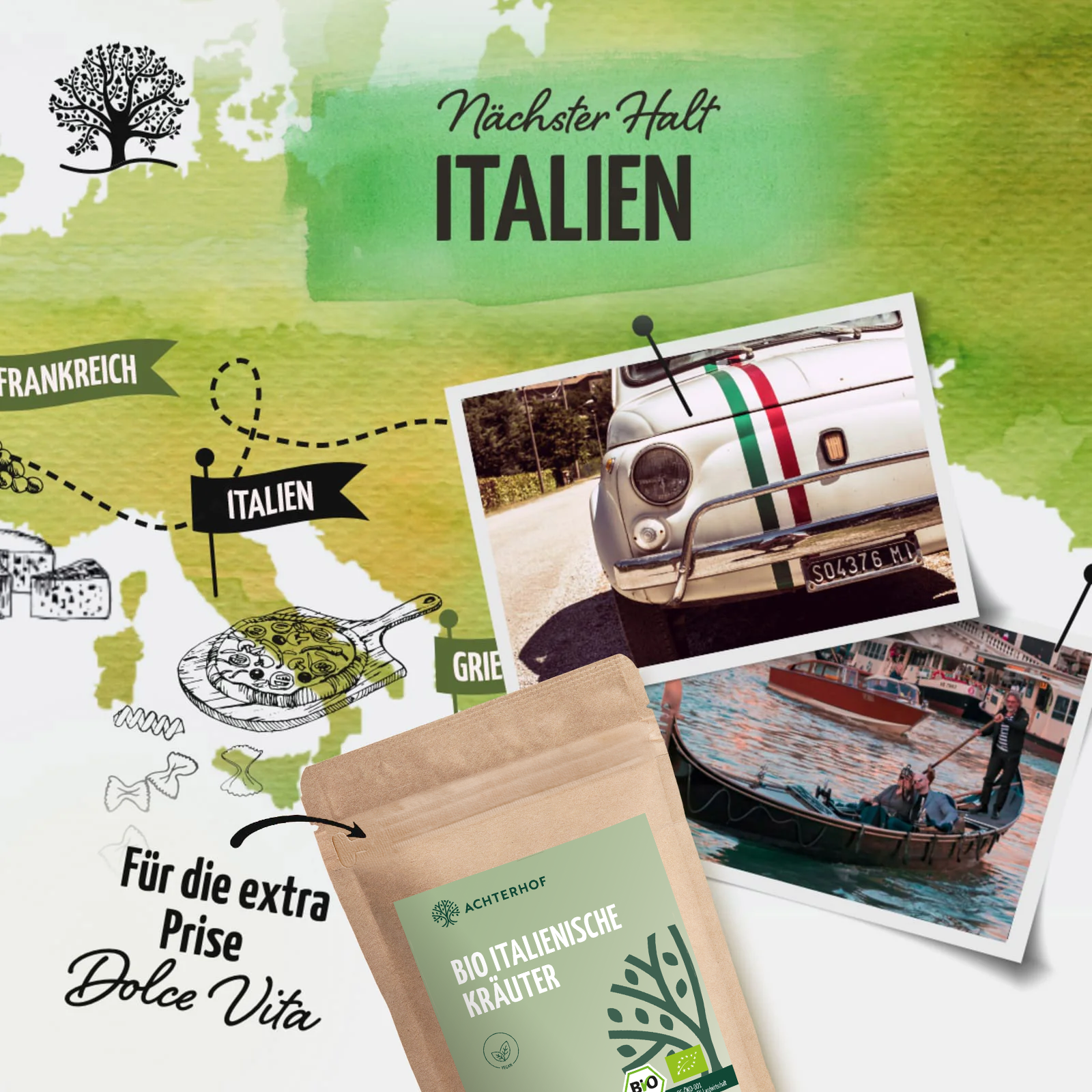 Italienische Kräuter Gewürzmischung Bio (100g)