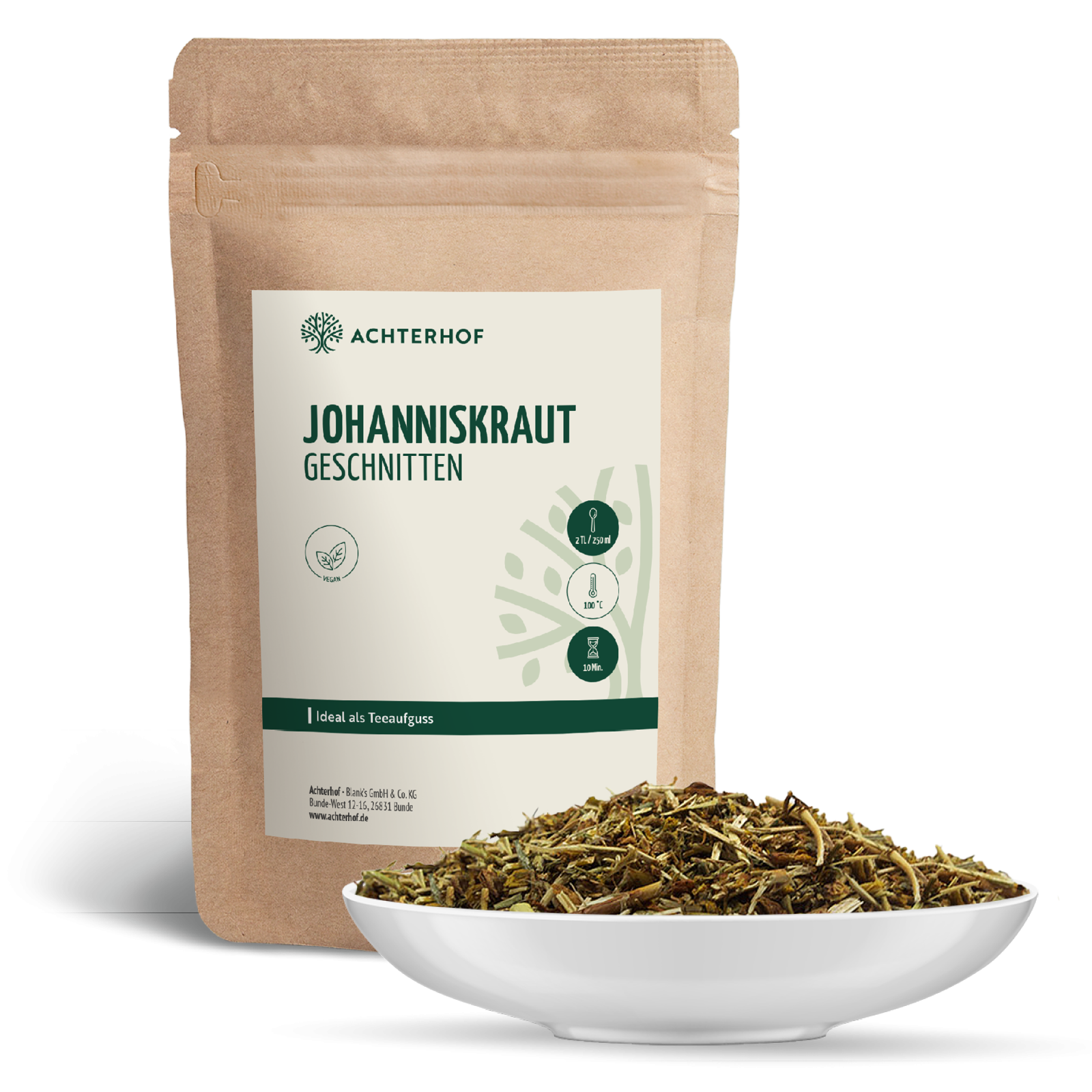 Johanniskraut geschnitten (1000g)