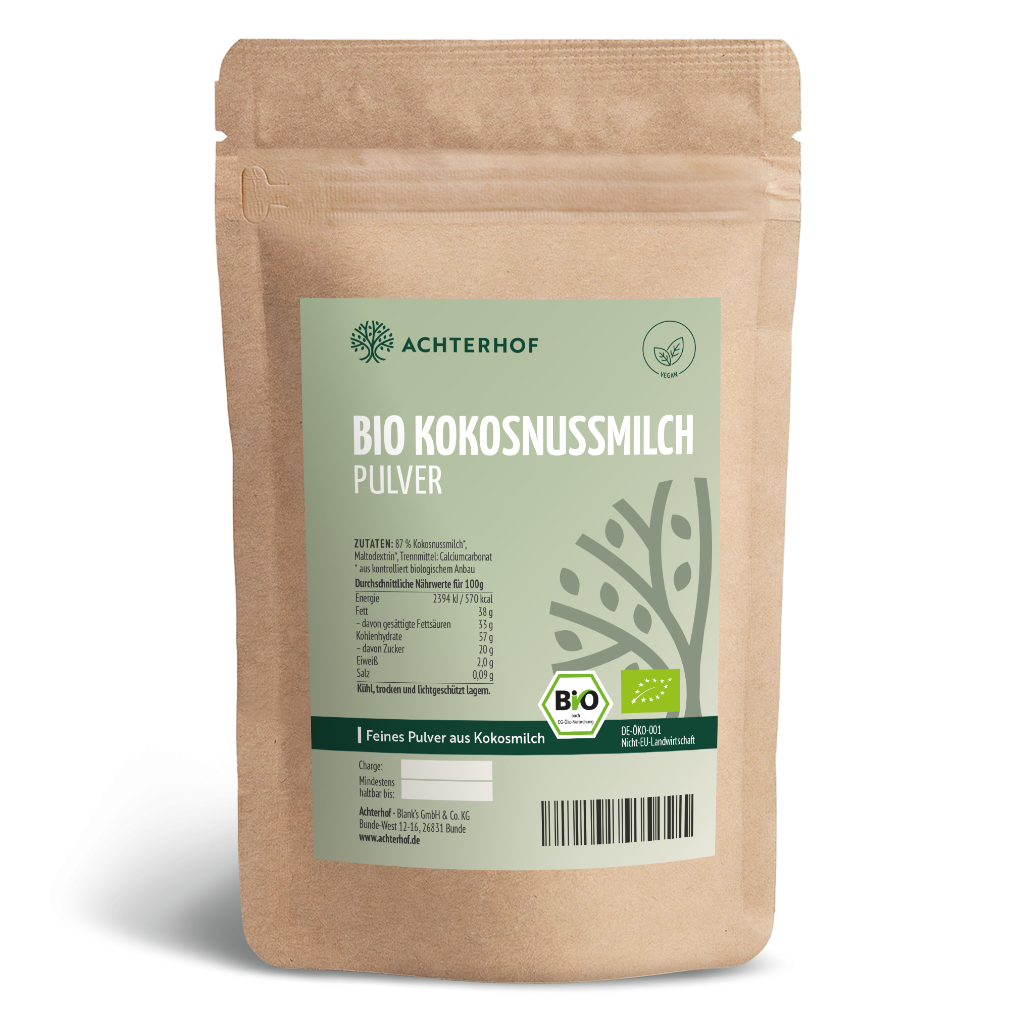 Bio Kokosmilch Pulver (500g)