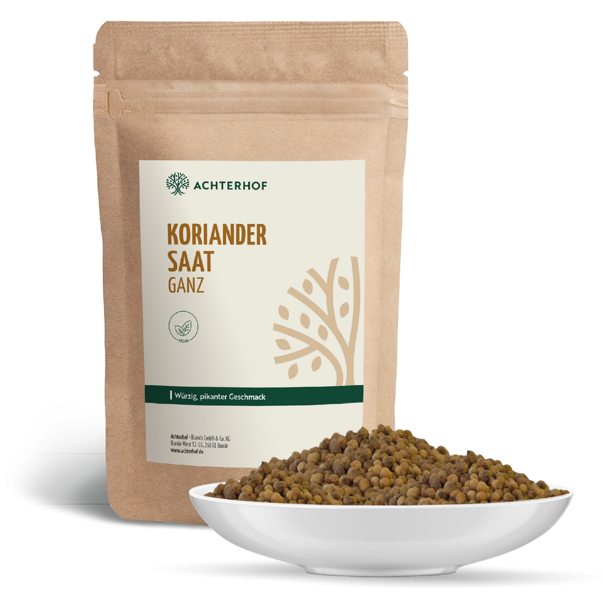 Koriandersaat ganz (1000g)