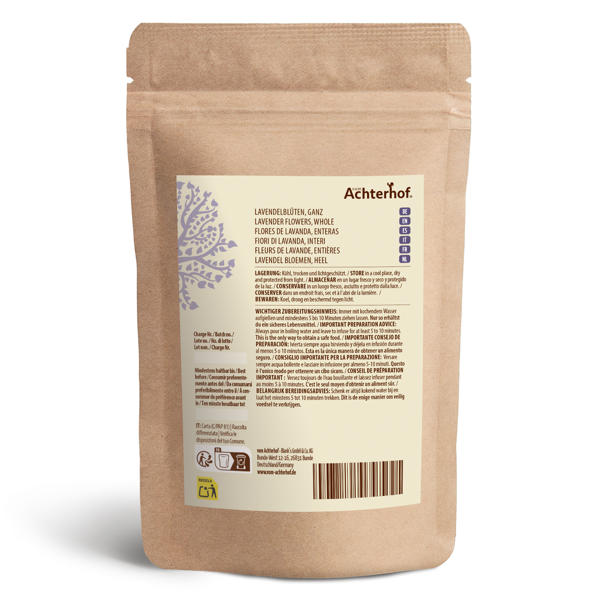 Lavendelblüten ganz (100g)