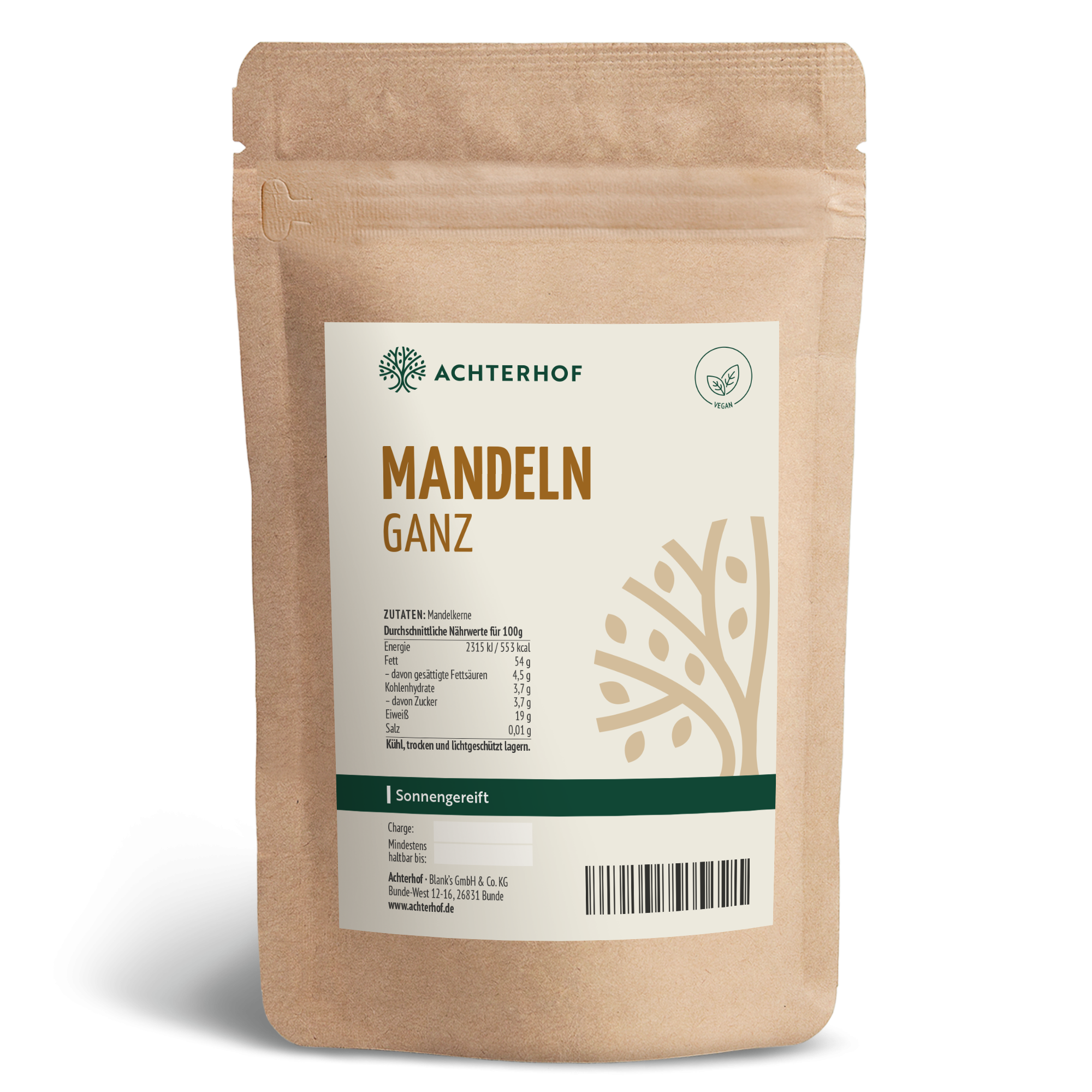Mandeln ganz (500g)