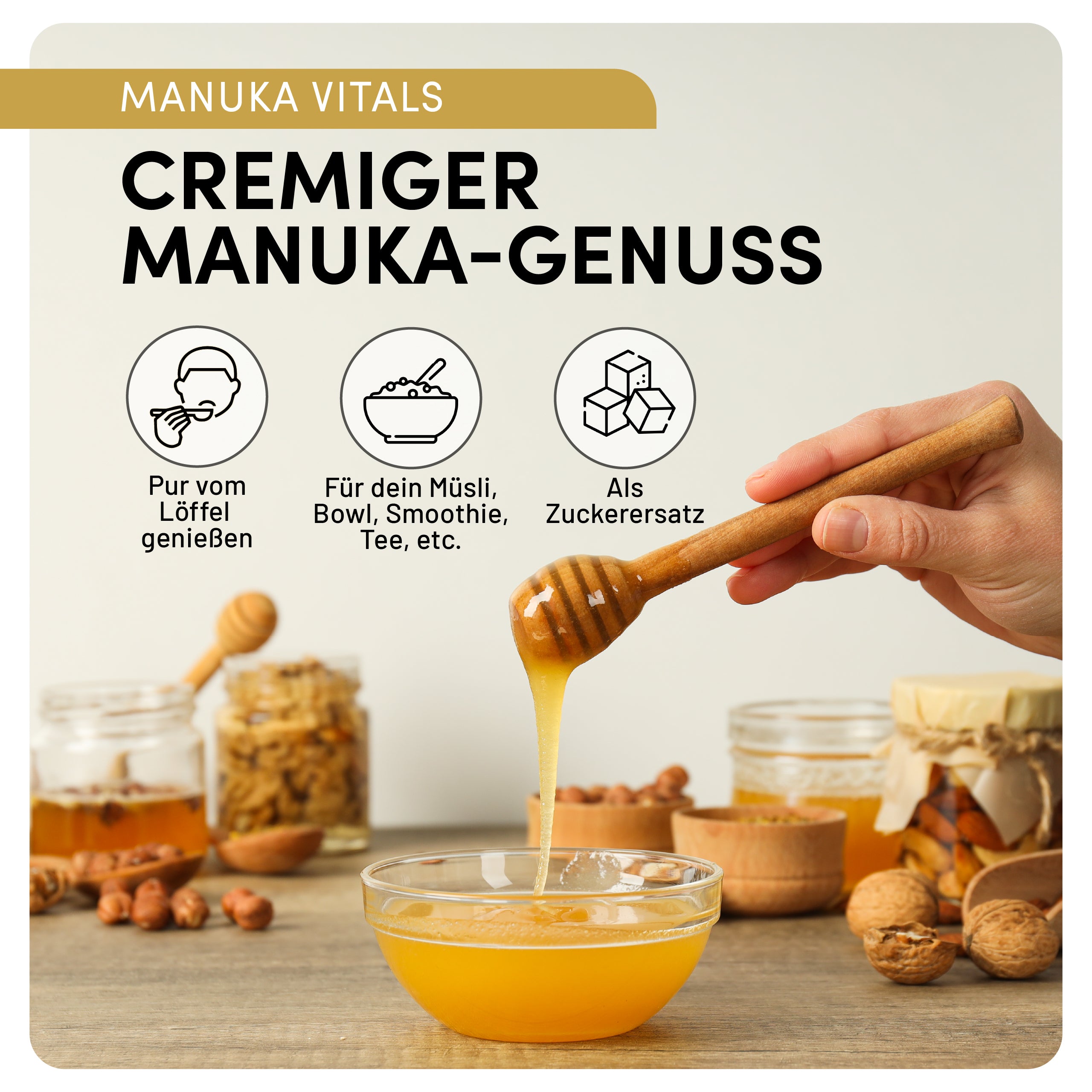 Manuka Vital Honig MGO 800+ (250g)
