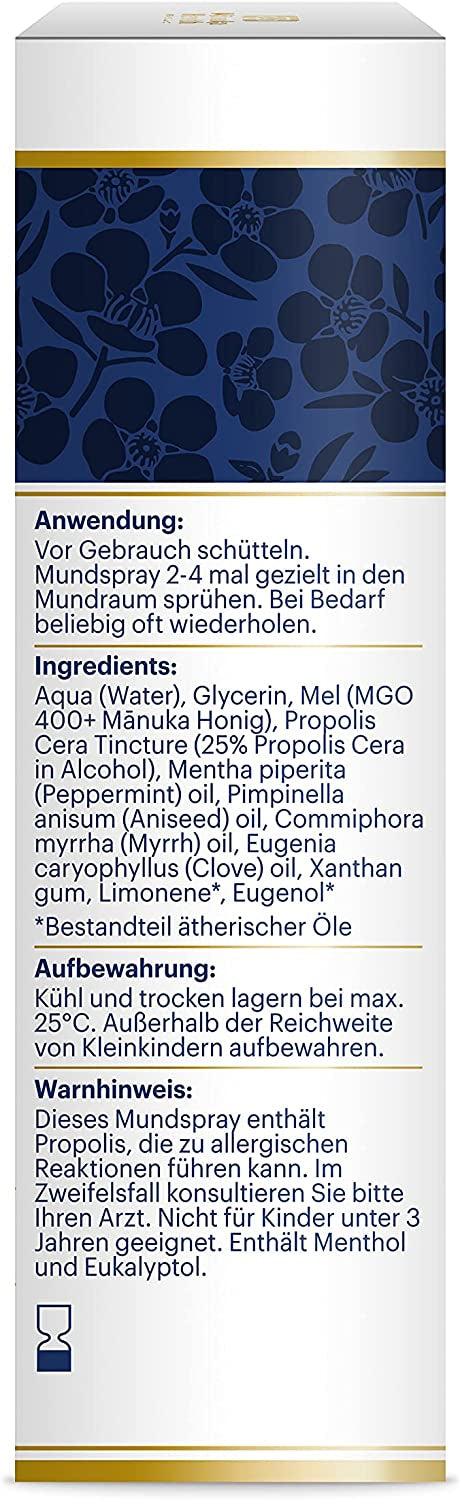 Manuka Propolis Mundspray MGO 400+ (20ml)