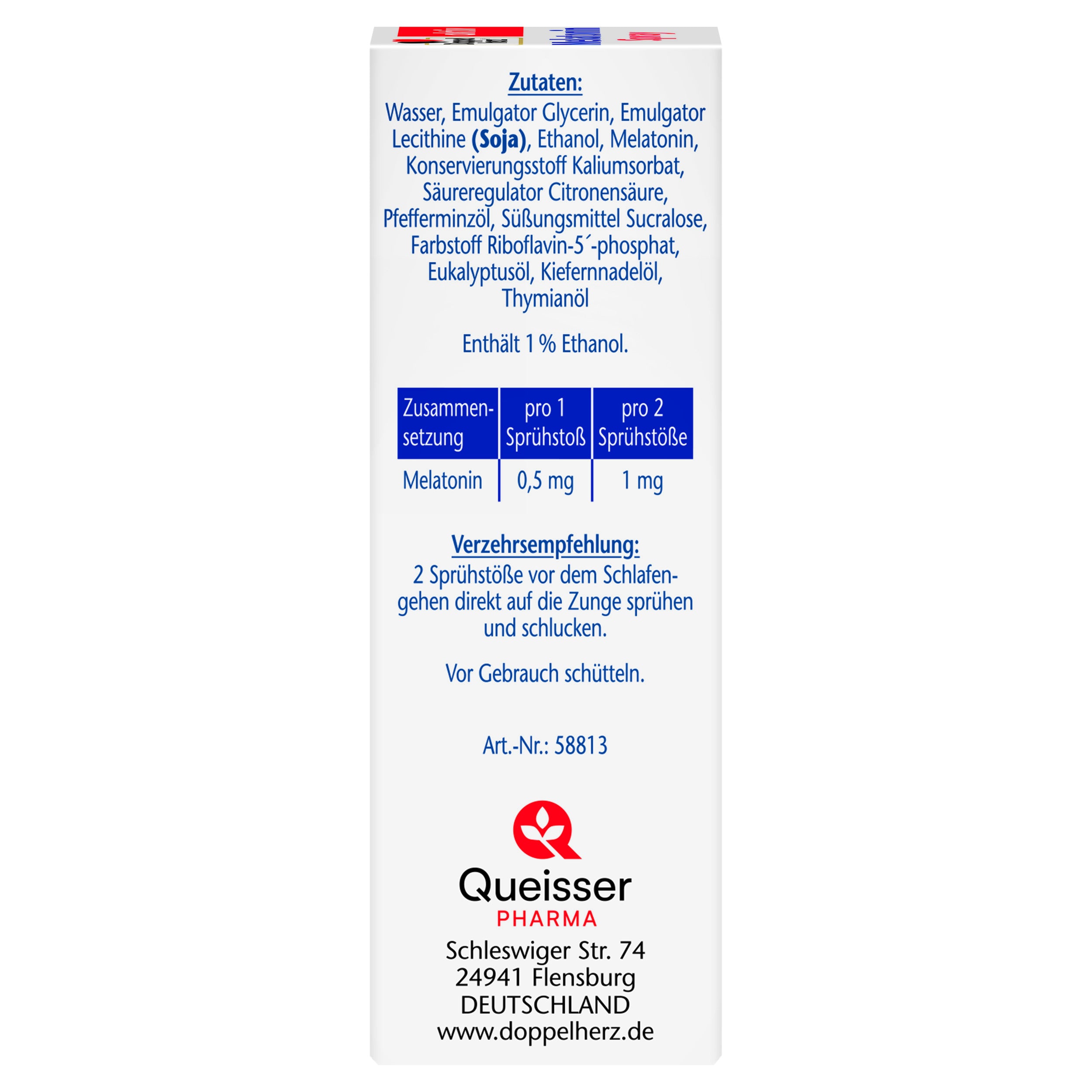 Melatonin Spray (20ml)