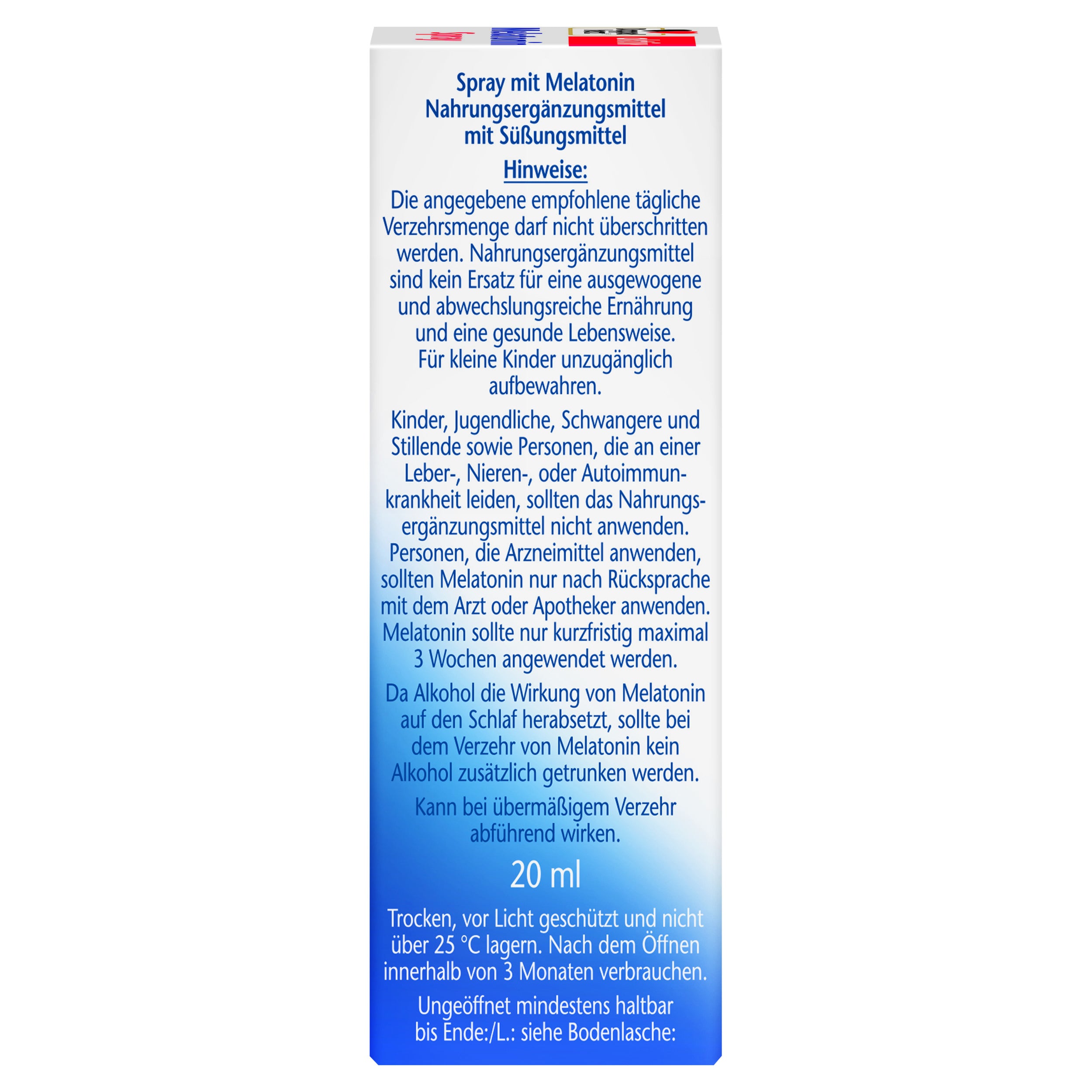 Melatonin Spray (20ml)