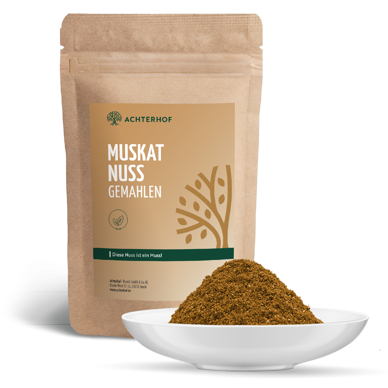 Muskatnuss gemahlen (250g)